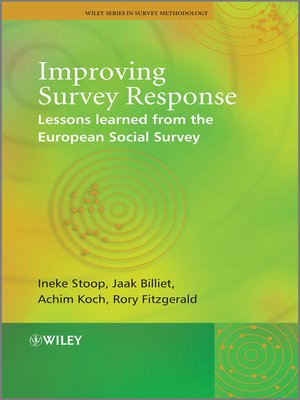 cover image of Improving Survey Response